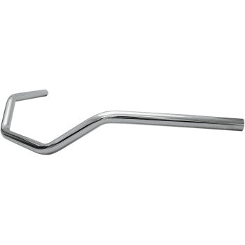 1" Springer TT Bar Sweptback Flat Track Wide (Dimpled) 650-08087